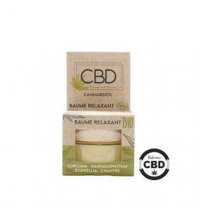 Baume Relaxant CBD  (cannabidiol) ABIOCOM - baume de massage au cannabidiol