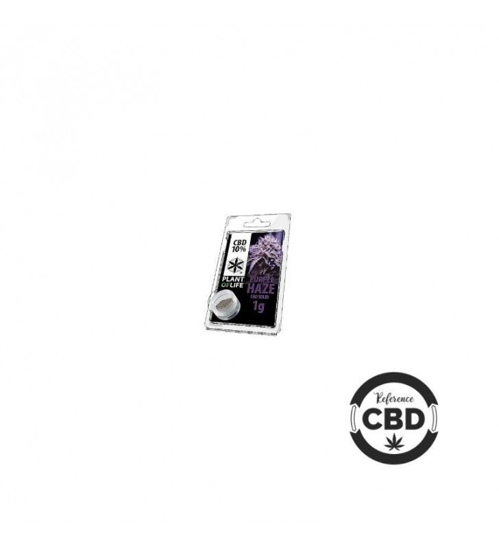CBD Solide Purple Haze - CBD SOLIDE au gramme plantoflife - cannabis résine légal