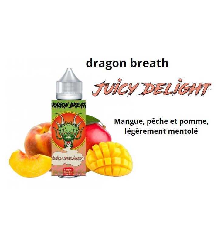 E-liquide juicy delight 50ML Le E liquide Juice Delight  prêt à b E-liquide juicy delight 50ML