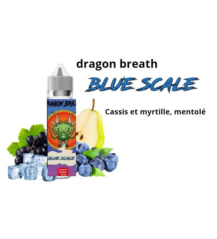 E-liquide Blue Scale 50ML Le E liquide Juice Delight  prêt à b E-liquide Blue Scale 50ML