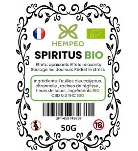 Tisane au CBD Spiritus TISANE AU CBD SPIRITUS Tisane au CBD à Tisane au CBD Spiritus